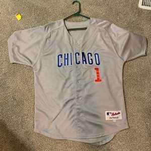 Authentic Majestic Chicago Cubs Kosuke Fukudome #1 MLB SZ 48 Great Condition!